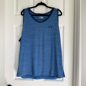 Under Armour Men's Blue Heatgear Tank Top